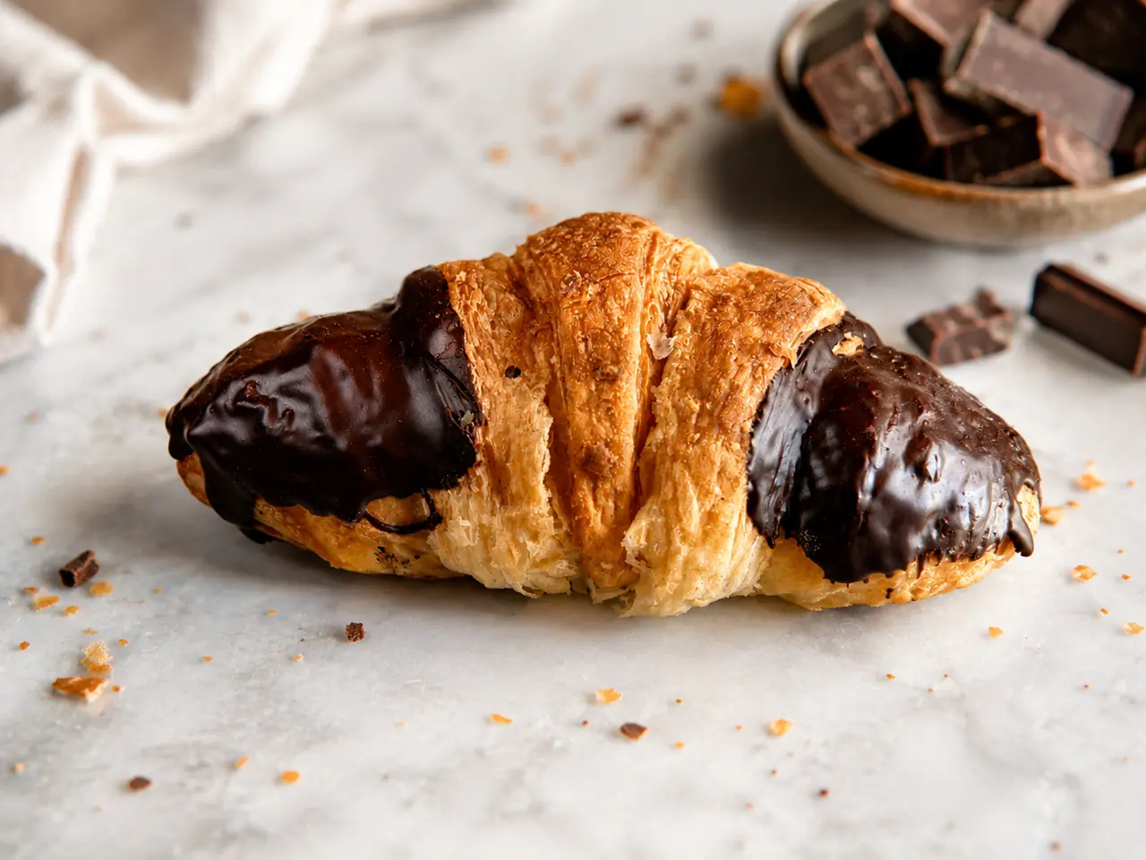 Croissant artesanal de Forn i Pastisseria Calvo